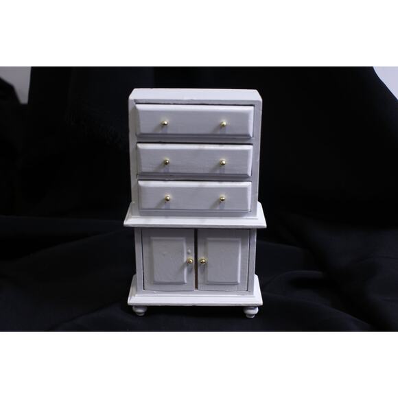 Petite Dreams, Armoire Cabinet from Child's Bedroom Set, Dollhouse Furnishing, - Picture 1 of 4